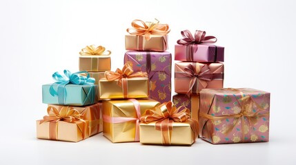 Obraz premium colorful gift packages