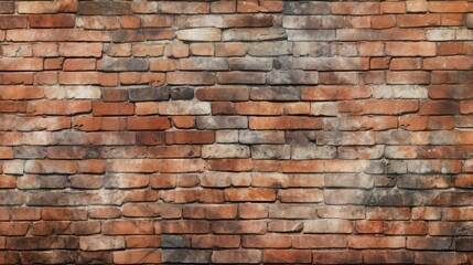 Obraz premium depth brick wall illustration
