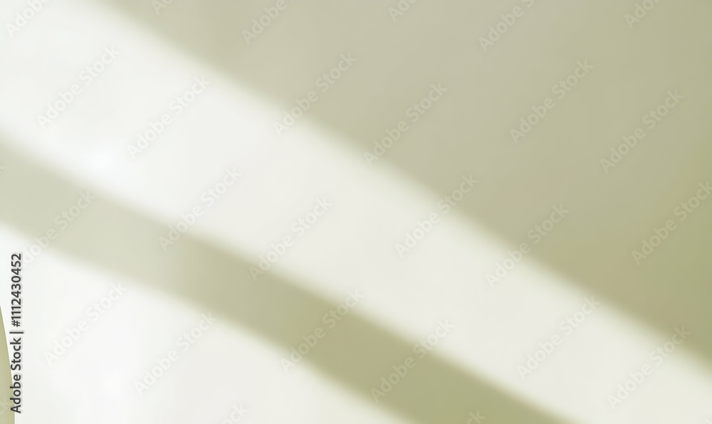 Aufkleber abstract background of soft light and shadows on a creamy textured surface, perfect for minimalist d