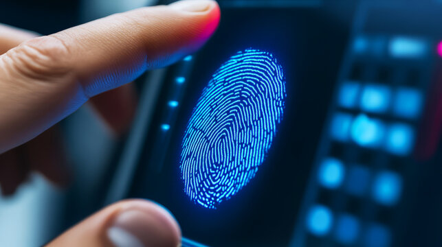 Fingerprint Recognition Technology on a Touchscreen Device for Security and Authentication Purposes