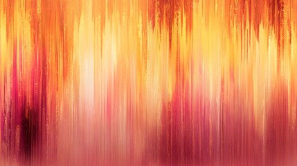 Abstract Vertical Lines in Warm Hues of Orange and Red