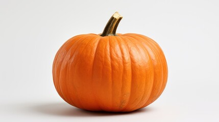 natural pumpkin on white background