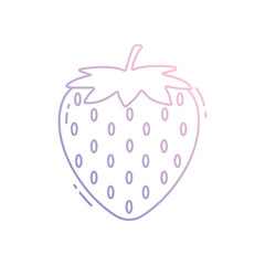Strawberry vector icon