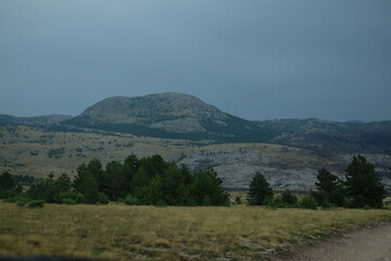 Mountains in croatia