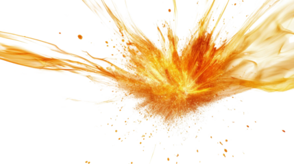 Explosion transparent background