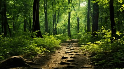 Fototapeta premium conservation green footprint