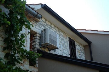 old house with windows
