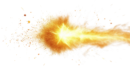 Explosion transparent background