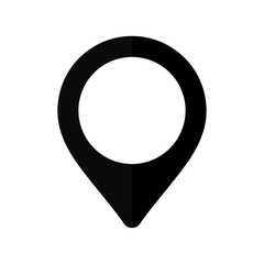 Location map pin icon, Map pin markers, Location symbol isolated on transparent background, pin Location PNG