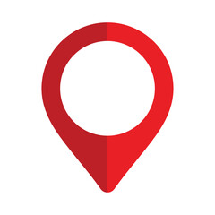 Location map pin icon, Map pin markers, Location symbol isolated on transparent background, pin Location PNG