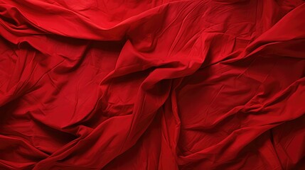 Obraz premium wrinkled red texture background