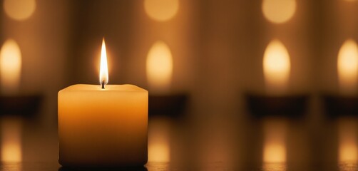 Tranquil Candle Light and Glow