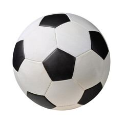 Football Soccer Ball on White Background