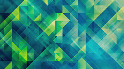 Fototapeta premium Geometric Abstract Artwork with Bold and Vibrant Patterns and Colors