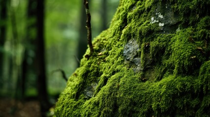 Fototapeta premium velvety texture green