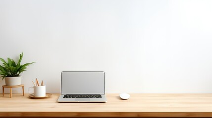 minimalist laptop desk coffee