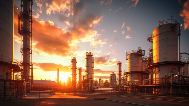 offshore oil and gas plant