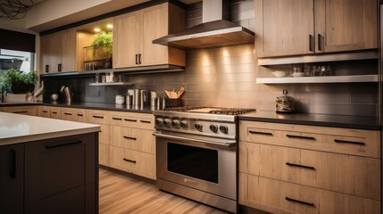 modern custom kitchen cabinets