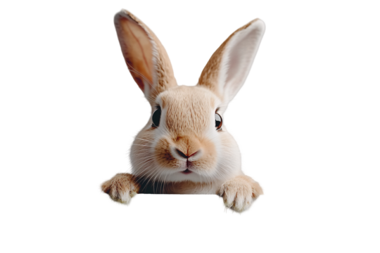 a close up of a rabbit