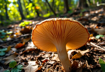 Fototapeta premium Mushroom Gills