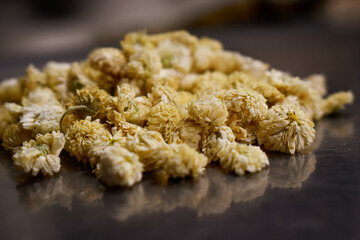 Camomille romaine (Chamaemelum nobile) Fleurs séchées