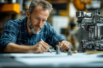 Engineer focuses on industrial design for innovative machinery projects