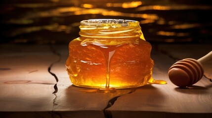 rustic honeycomb gold