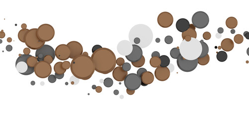 confetti png. Gold confetti falls from the sky.