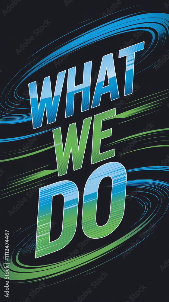 Poster dynamic poster design with 