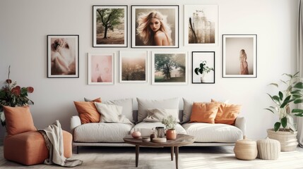 display photo wall