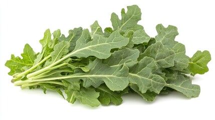 Fototapeta premium A bunch of fresh leafy greens, ideal for salads or cooking.