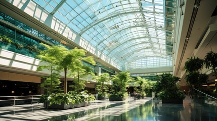 atrium building glass