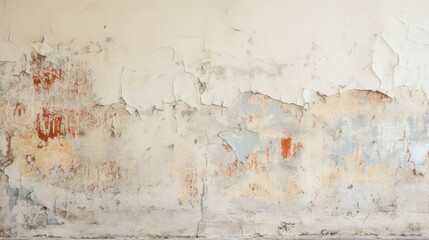 Obraz premium chipped messy house wall