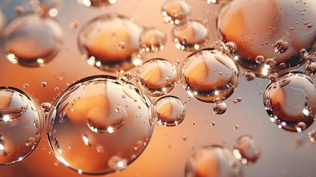 carbonation water bubles