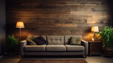 rustic basement wall