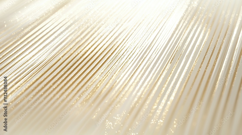 Poster elegant linear patterns of metallic gold stripes on soft background in abstract art a visual delight