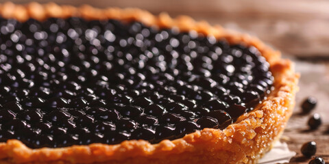 sandwich with caviar Generative AI
