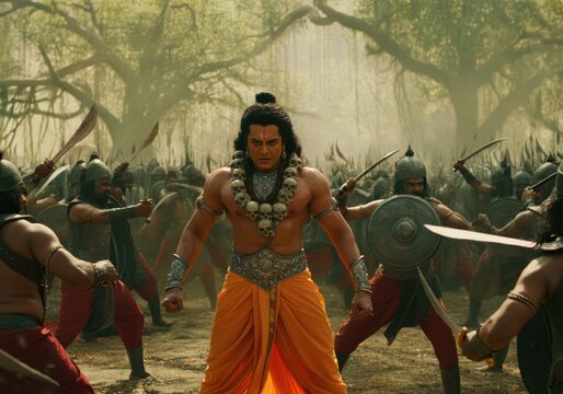 Ancient Hindu Myth: Parashurama's War with the Kshatriya Warriors