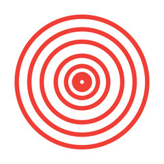 Colorful concentric circles