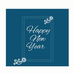  Happy New Year brings hope and joy.