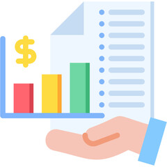 Financial Report Icon