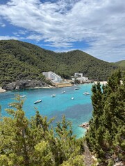 view of the sea and mountains