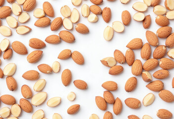 almonds and nuts