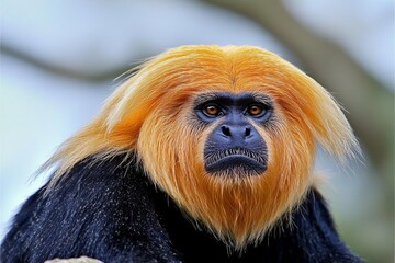 A species of the New World saki monkey