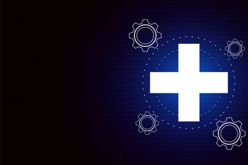 Fototapeta premium health care medical innovation technology concept 