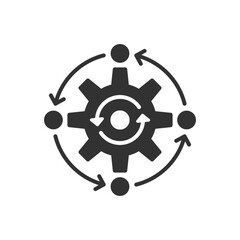 Processing Icon - Flowchart Icon - Update Icon