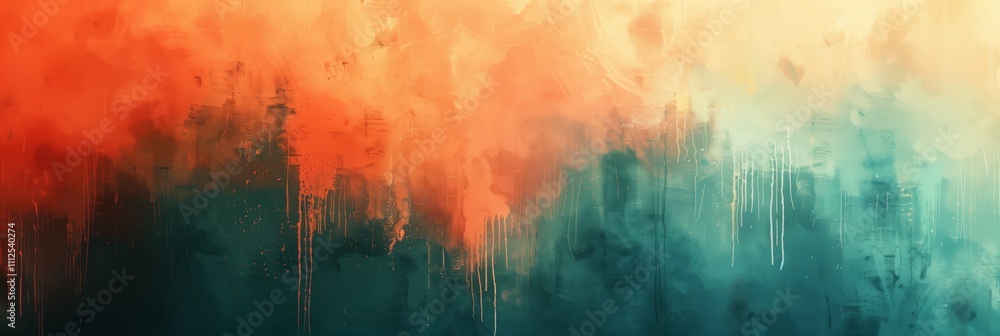 Fototapete a light blue grid tile background with a blurred cloud pattern in the center, creating an abstract a
