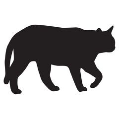 Cat Silhouette Vector