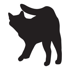 Cat Silhouette Vector