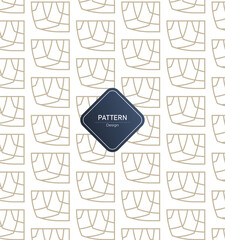 Seamless pattern with dimond shape
